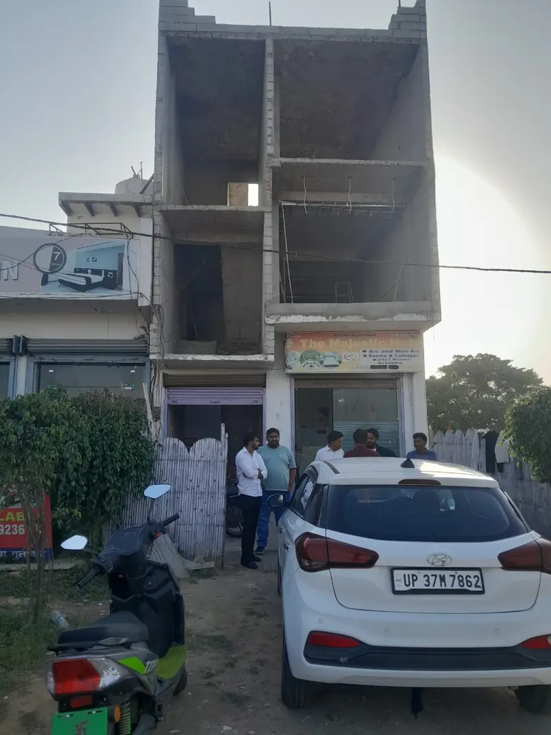 Site visit at a residential building under construction